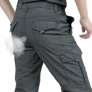 Quick Dry Hiking Pants Men Summer Outdoor Mountain Climbing Fishing Breathable Trousers