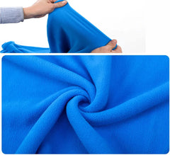 Portable Ultra-light Polar Fleece Sleeping Bag Outdoor Camping  Tent Bed Travel Warm