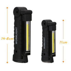 5 Modes COB LED Work Light USB Rechargeable Magnetic Torch Flexible Inspection Lamp