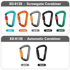 Xinda Outdoor Carabiner Rock Climbing Mountain Landing 30kN High Altitude Operation