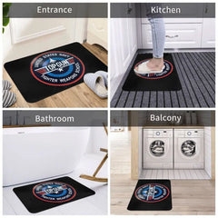 Air Force Fighter Jets Top Gun Door Floor Kitchen Bathroom Mat Anti-Slip Indoor Maverick