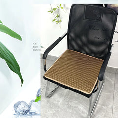 New Rattan Seat Pad Floor Yoga Chair Seat Mat Dinning Stool Cushion Summer Office