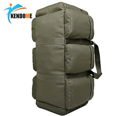 Hot 90L Large Capacity Men's Military Tactical Backpack Waterproof Oxford Hiking