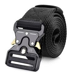 Genuine Tactical Belt Quick Release Outdoor Military Belt Soft Real Nylon Sports