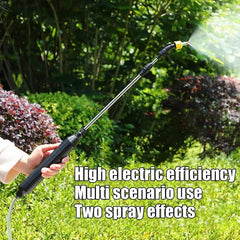 Garden Watering Spray Gun USB Automatic Electric Sprayer Nozzle Sprinkler Garden Plant