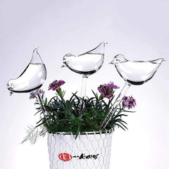 1PC Travel Automatic Flower Watering Device Waterer Self Watering Globes Bulb Bird