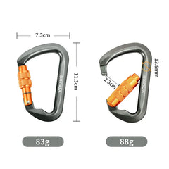 Xinda Outdoor Carabiner Rock Climbing Mountain Landing 30kN High Altitude Operation
