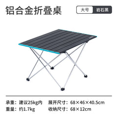 Kitchen Dinning Table Shelf Garden Mini Folding Portable Table Picnic Small Mesas