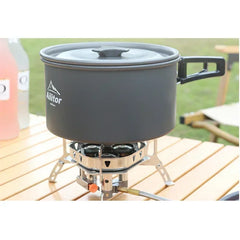 Camping Cookware Set Aluminum 5-6 Person Portable Outdoor Tableware Cookset