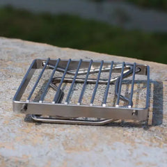 Outdoor Portable Folding Camping Barbecue Mini Alcohol Gas Stove Bracket 304 Stainless