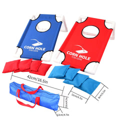 2 Cornhole Board With 8 Cornhole Bean Bags Games Backyard Cornhole Set Tailgate