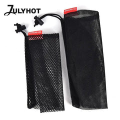 Durable Nylon Mesh Drawstring Bag Multi Purpose Outdoor Travel Stuff Sack Storage