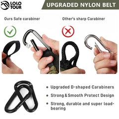 260x140cm Camping Hammock with Mosquito Net Double Travel Hanging Sleeping Bed