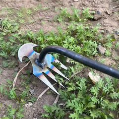 Manganese Steel Garden Weeders Grass Rooting Loose Soil Hand Weeding Removal Puller