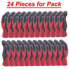 24Pieces/12Pairs Professional Working Protective Gloves For Men Construction Women