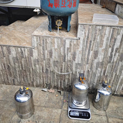 Outdoor Camping Stove Fire Extinguisher Bottle Adapter Propane Refill Adapter Liquefied