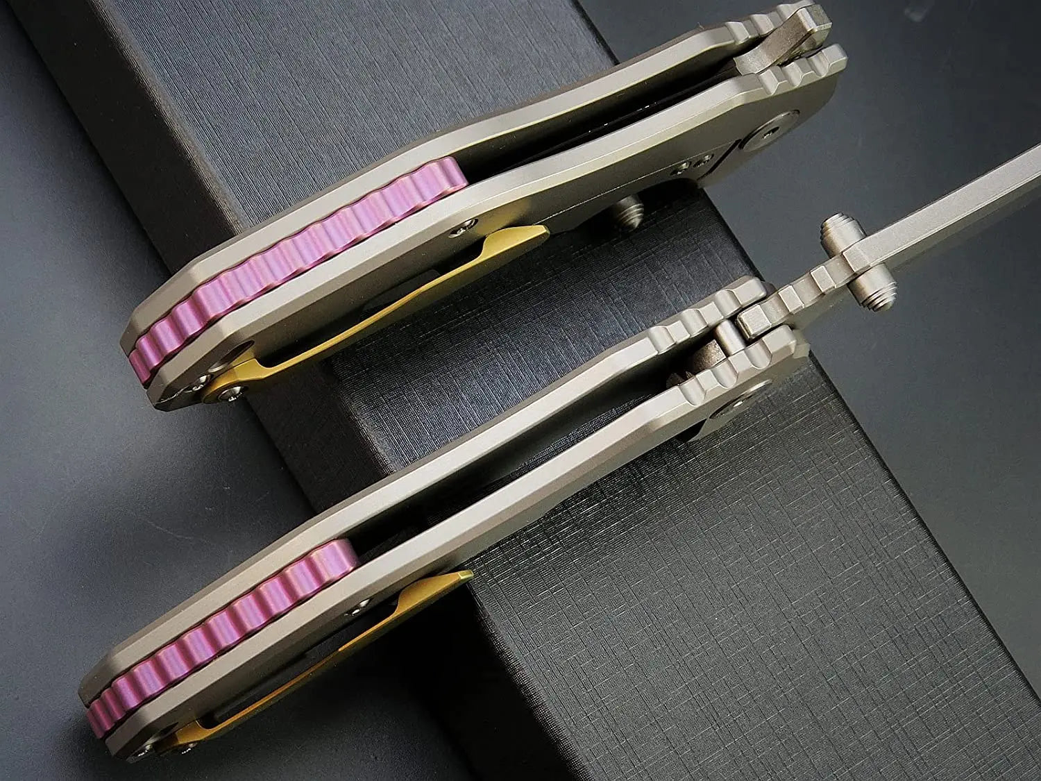 Eafengrow EF905 Folding knife 14c28n steel blade TC4 handle survival tactical Pocket