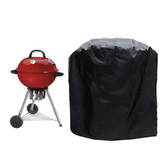 Waterproof Patio Fire Pit Cover Black UV Protector Grill BBQ Shelter Outdoor Garden Yard