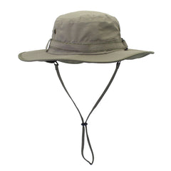 Wide Brim Men Women Bucket Hat With String Waterproof Outdoor Fishing Hunting Hat
