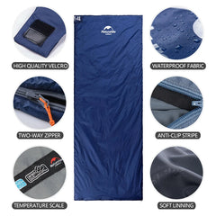 Naturehike lw180 Sleeping Bag Ultralight Cotton Sleeping Bag Spring Summer Sleeping Bag