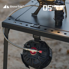 Gas Canister Hanging Hook for IGT Camping Table Stainless Steel Hanger Clip Butane Gas