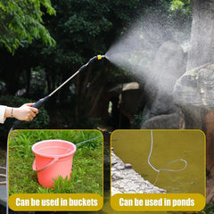 Garden Watering Spray Gun USB Automatic Electric Sprayer Nozzle Sprinkler Garden Plant
