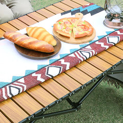 Barbecue Desk Camping Table Camp Dinning Mesa Nature Balcony Camping Table Floor