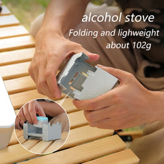 TARKA  Outdoor Camping Tableware Aluminum Tourist Lunch Box Portable Mess Tin