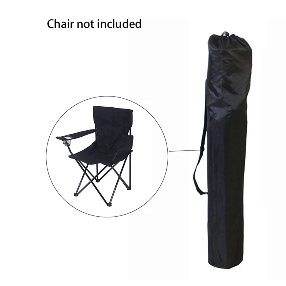1pc Folding Chair Storage Bag Nylon Outdoor Storage For Camping Hiking Trekking