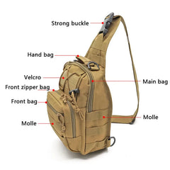Hiking Trekking Backpack Sports Climbing Shoulder Bags Tactical Camping Hunting