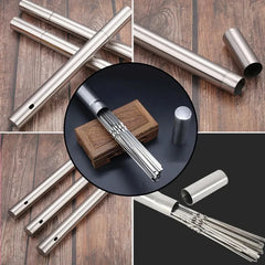 Skewers for Barbecue Reusable Grill Stainless Steel Skewers Shish Kebab BBQ Camping