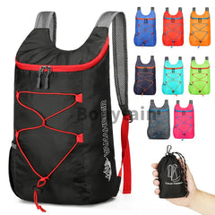 Outdoor Large-capacity Backpack Foldable Camping Backpack Anti-splash Travel Hiking