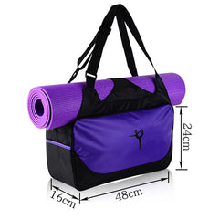 Quality Multifunctional Waterproof Yoga Bag for Gym Mat Nylon Backpack Shoulder