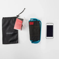 Outdoor Aluminium Alloy Portable Folding Picnic Camping Stool MIni Storage Fishing