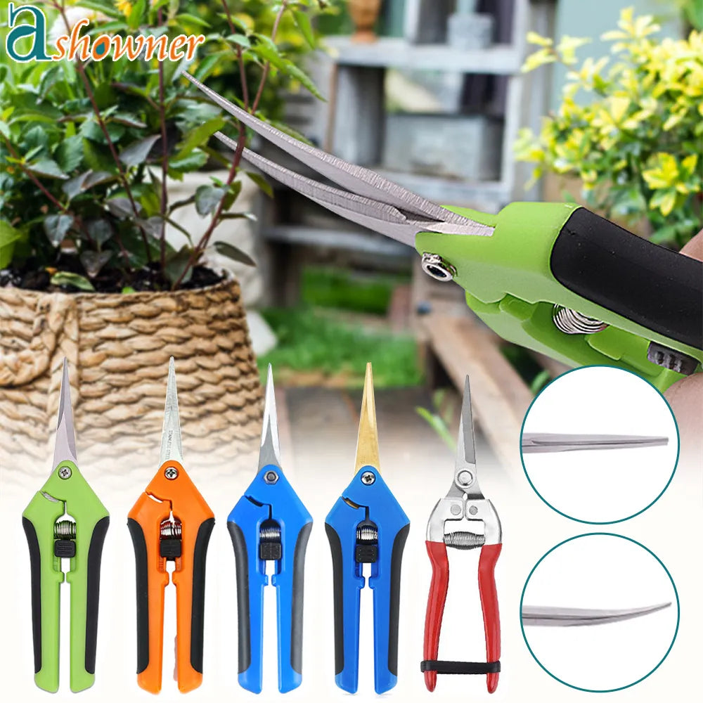 Garden Tools Secateurs Bonsai Shears Metal Gardening Scissor Pruning Tool Hand Cutter