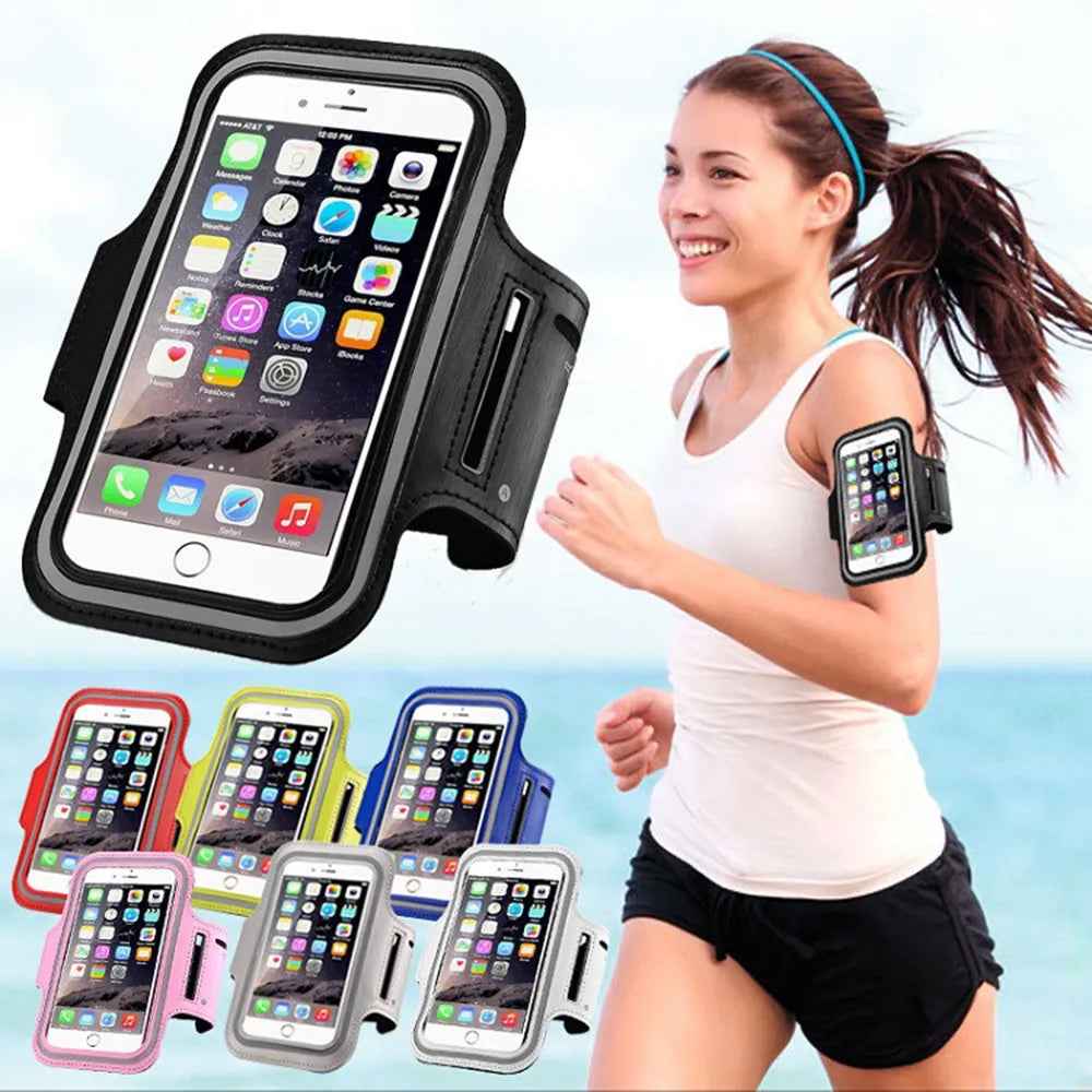 5-7inch Mobile Phone Armband Outdoor Sports Smartphone Holder Gym Running Phone