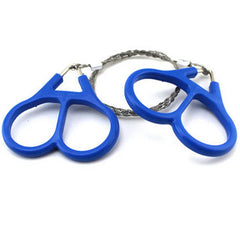 Practical Emergency Hand Chain Saw Survival Gear Manual Stainless Steel Wire Saw Ring