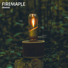 Fire Maple Orange Gas Lantern Outdoor Propane Isobutane Fuel Lights For Camping Hiking