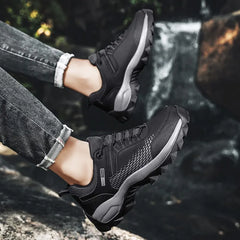 Men Sneakers Hiking Shoes For Men Outdoor Mountain Boots Climbing Sneakers Autumn