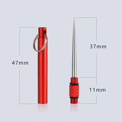 Portable Outdoor Tool Stainless Steel Toothpick Brass Creative Combination Stainless Steel