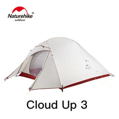 Naturehike Cloud Up Serie 123 Upgraded Camping Tent Waterproof Outdoor Hiking Tent