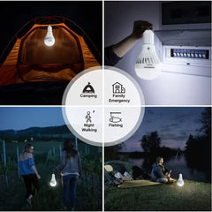 Smart 7W E27 B22 LED 220V Bulb Rechargeable Dimmable Emergency LED Lamp Camping