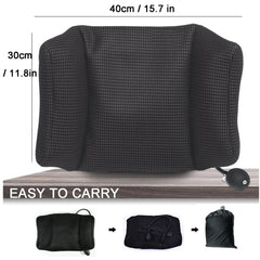 1Pcs BYEPAIN Portable Inflatable Lumbar Support Cushion/ Massage Pillow