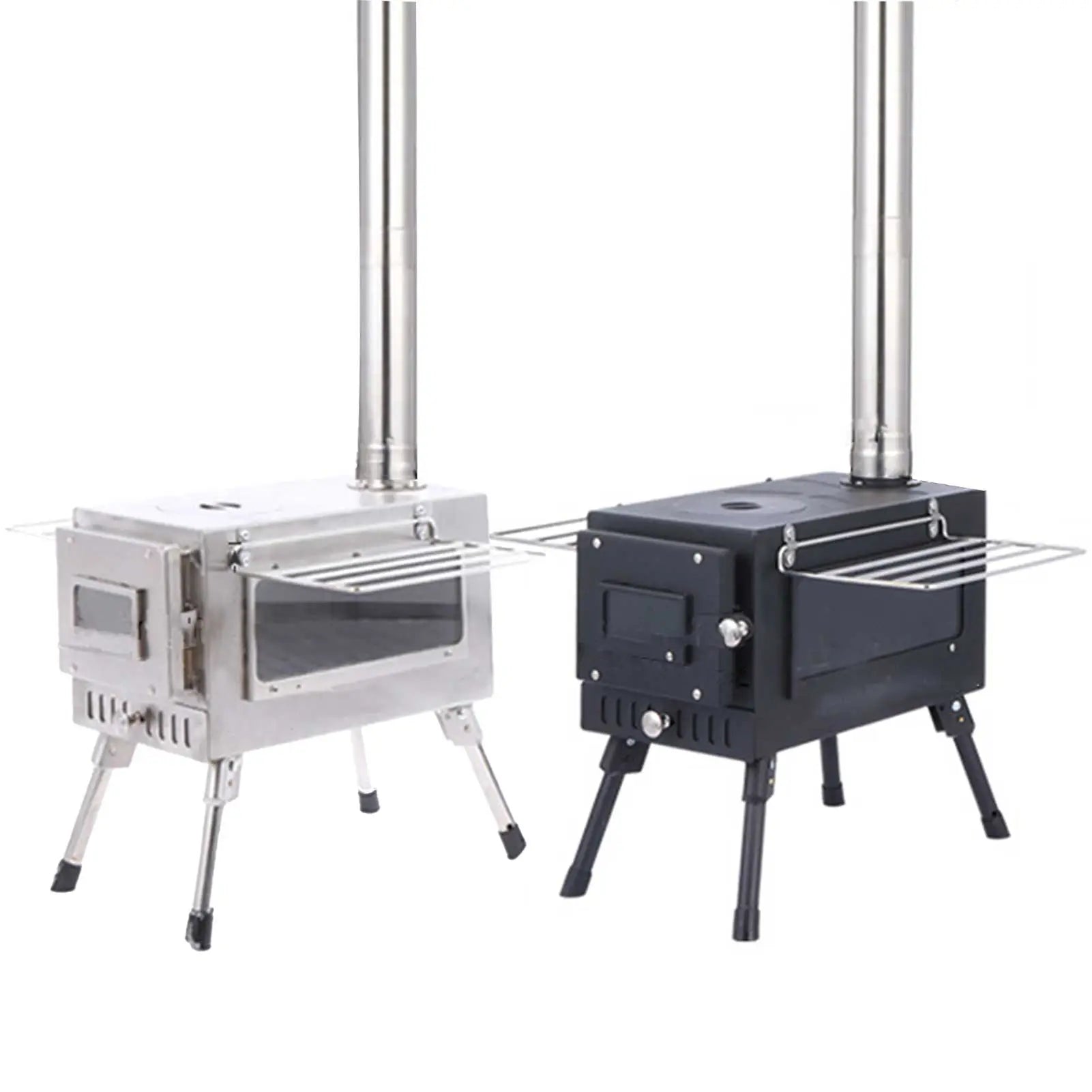 Tent Stove Camping Wood Stove Folding Stoves Fire Wood Heater For Winter Portable