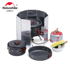 Naturehike Camping Pot Ultralight Camping Cooking Utensils Outdoor Tableware Pot