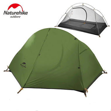 Naturehike Outdoor Ultralight Cycling Tent 1 2 People Backpacking Trekking Mountain