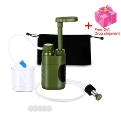 Outdoor Water Purifier Camping Hiking Water Filter Straw Replacement Filter Water