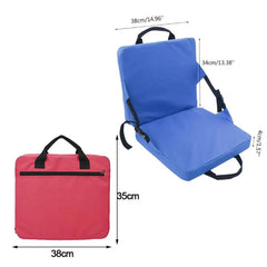 Canoe Kayak Seat Cushion Waterproof Stadium Chair with Comfortable Back Support