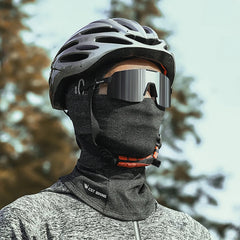 WEST BIKING Winter Cycling Face Mask Fleece Thermal Windproof Cycling Cap Balaclava