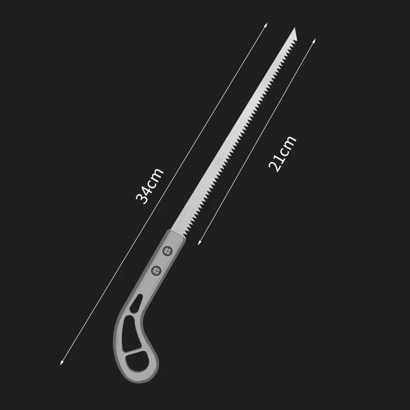 Handsaw Garden Saw SK5 Steel Saw Tools W/ Wooden Handle Woodworking Saw 340mm